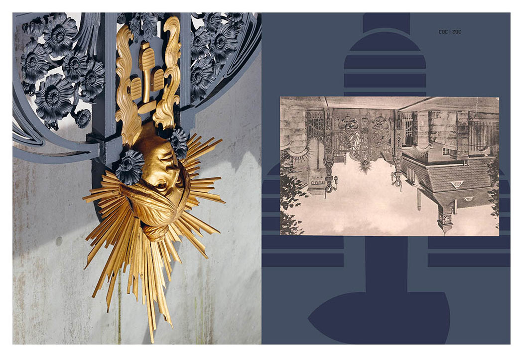 Buchseite 9: Goldene Statur